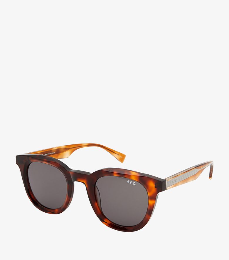 A.P.C. Sunglasses Lou Whisky/marron