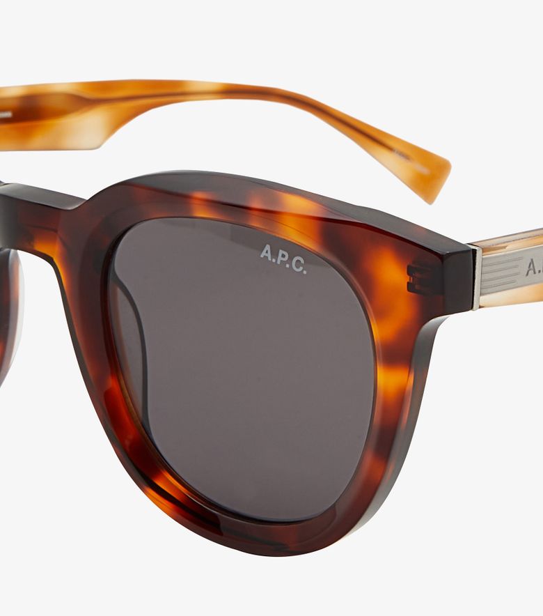 A.P.C. Sunglasses Lou Whisky/marron