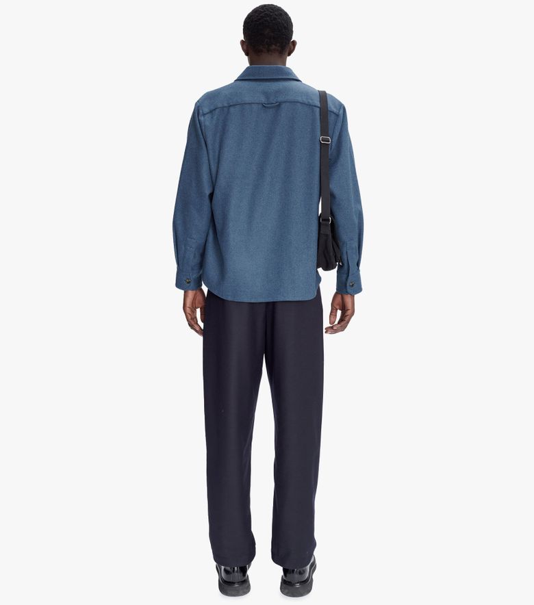 A.P.C. Surchemise Bobby Bleu Acier