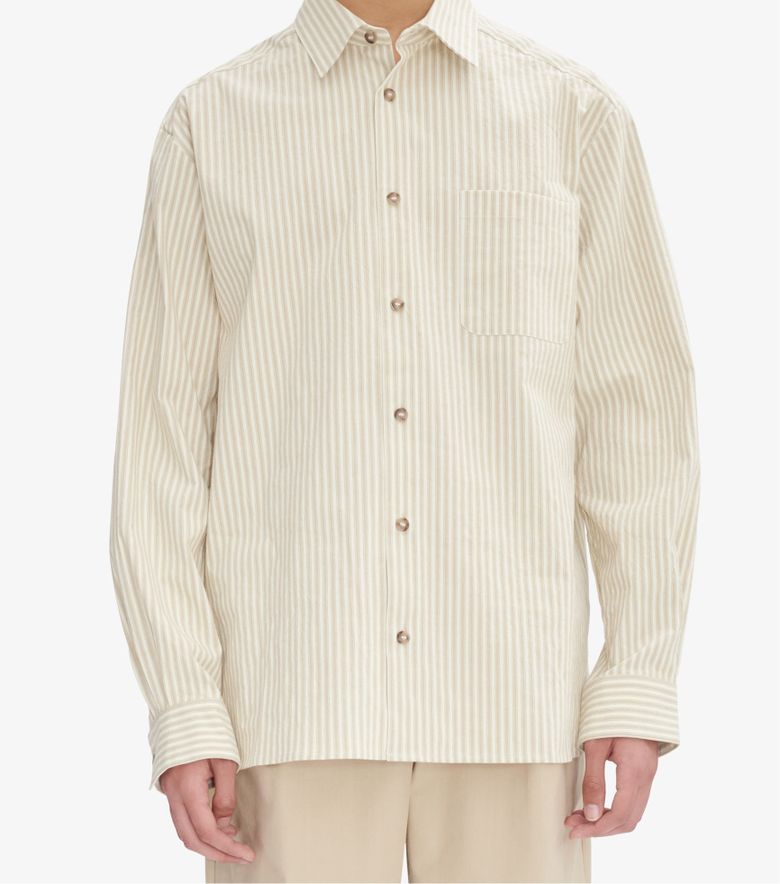 A.P.C. Surchemise Malo Beige