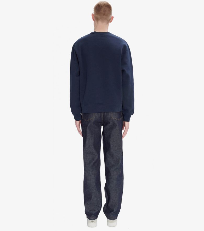 A.P.C. Sweat Boxy Petit VPC Dark Navy/écru