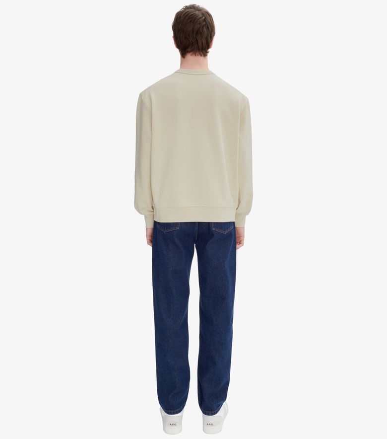 A.P.C. Sweat Boxy Petit VPC Mastic/rouge