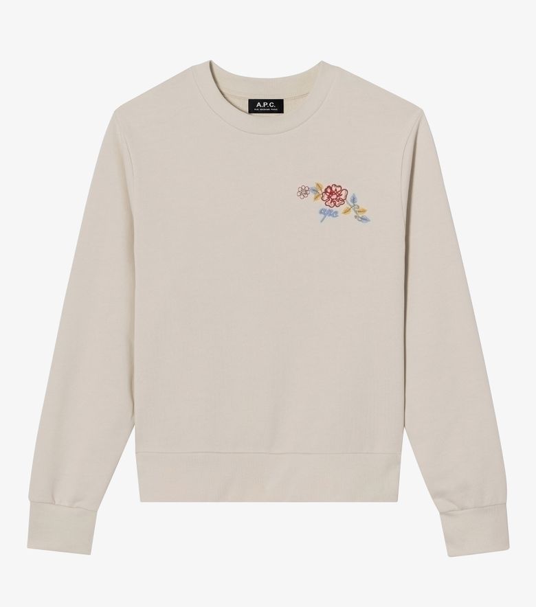 A.P.C. Sweat Evelyn Écru