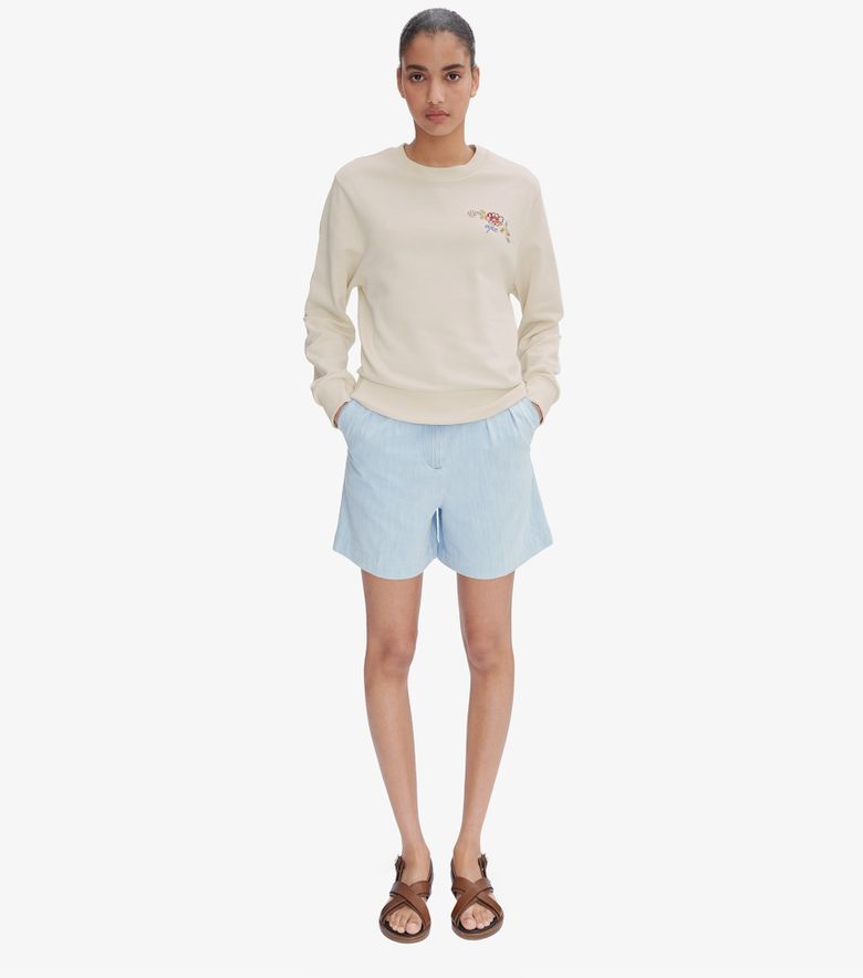 A.P.C. Sweat Evelyn Écru