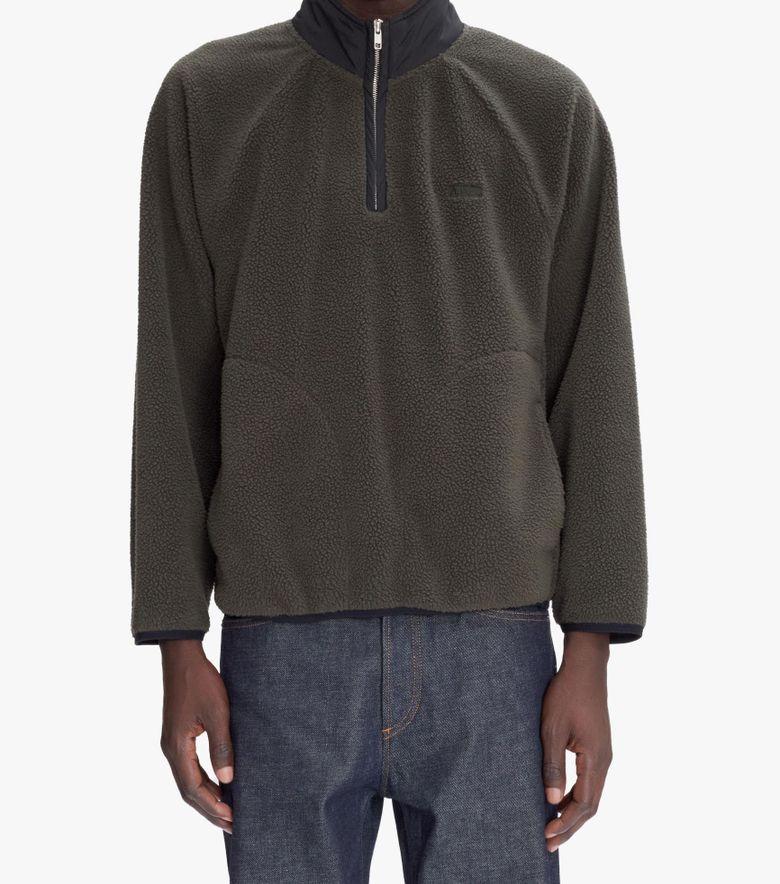 A.P.C. Sweat Island Brodé Kaki