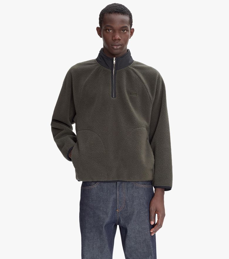 A.P.C. Sweat Island Brodé Kaki
