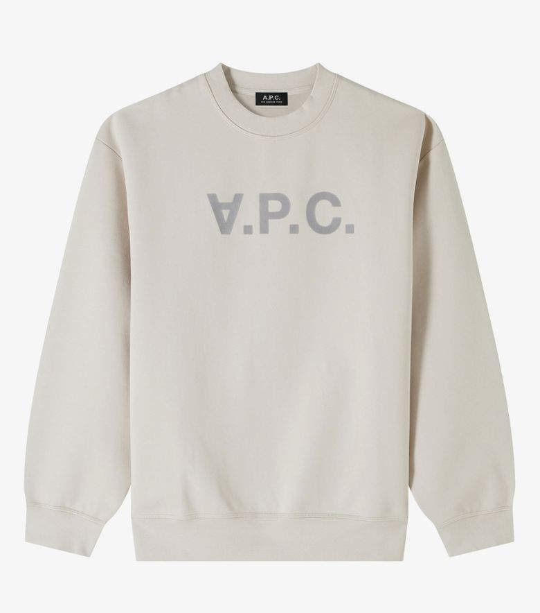 A.P.C. Sweat Oversize Grand VPC Unisexe Mastic