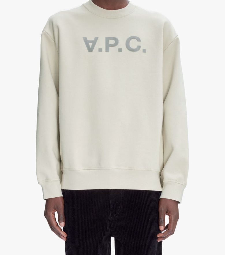A.P.C. Sweat Oversize Grand VPC Unisexe Mastic