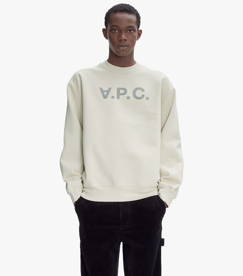 A.P.C. Sweat Oversize Grand VPC Unisexe Mastic