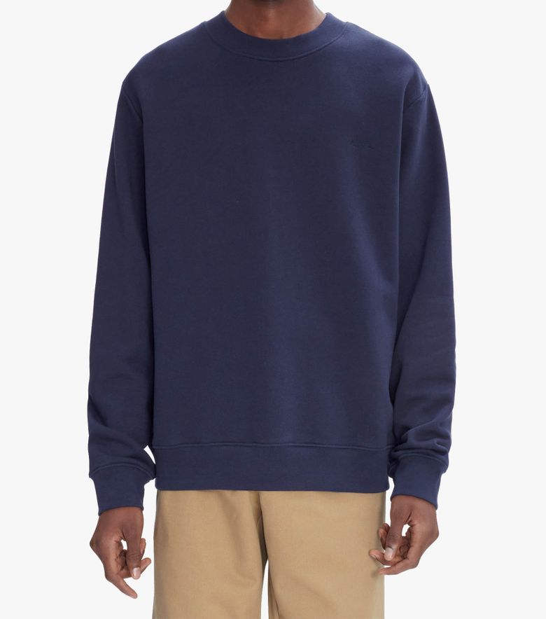 A.P.C. Sweat Standard A.P.C. Brodé Dark Navy