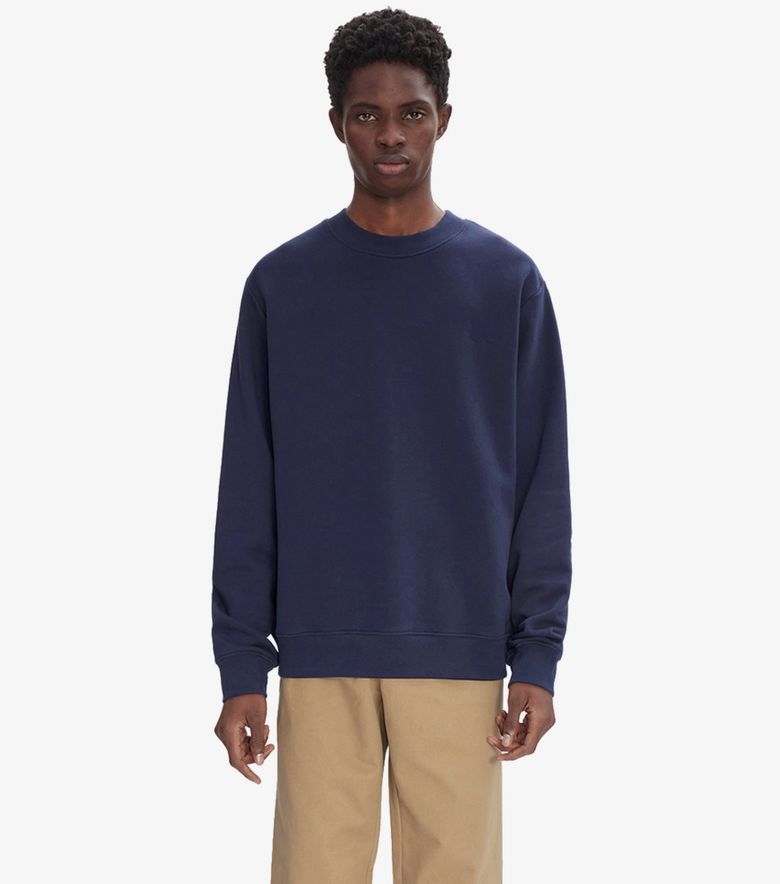 A.P.C. Sweat Standard A.P.C. Brodé Dark navy
