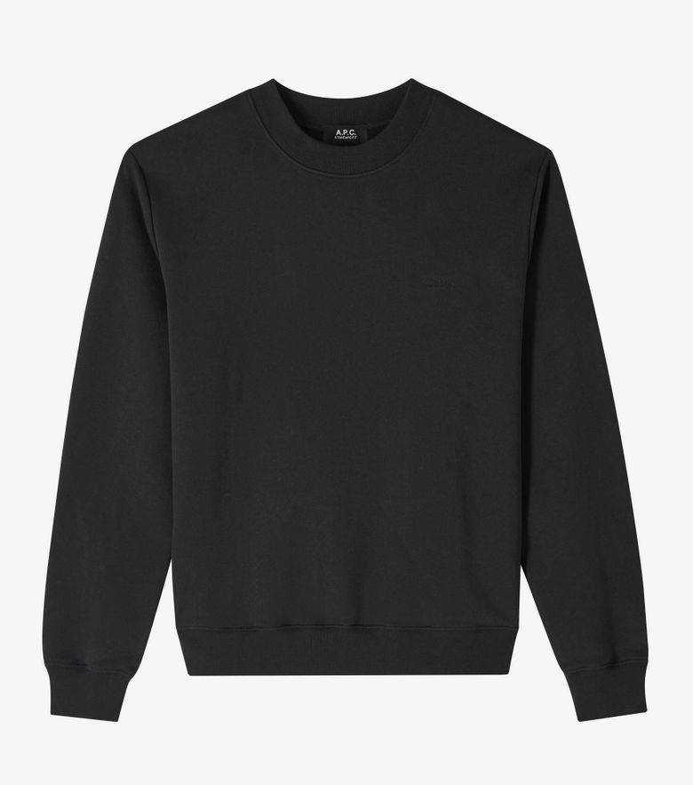 A.P.C. Sweat Standard A.P.C. Brodé Noir