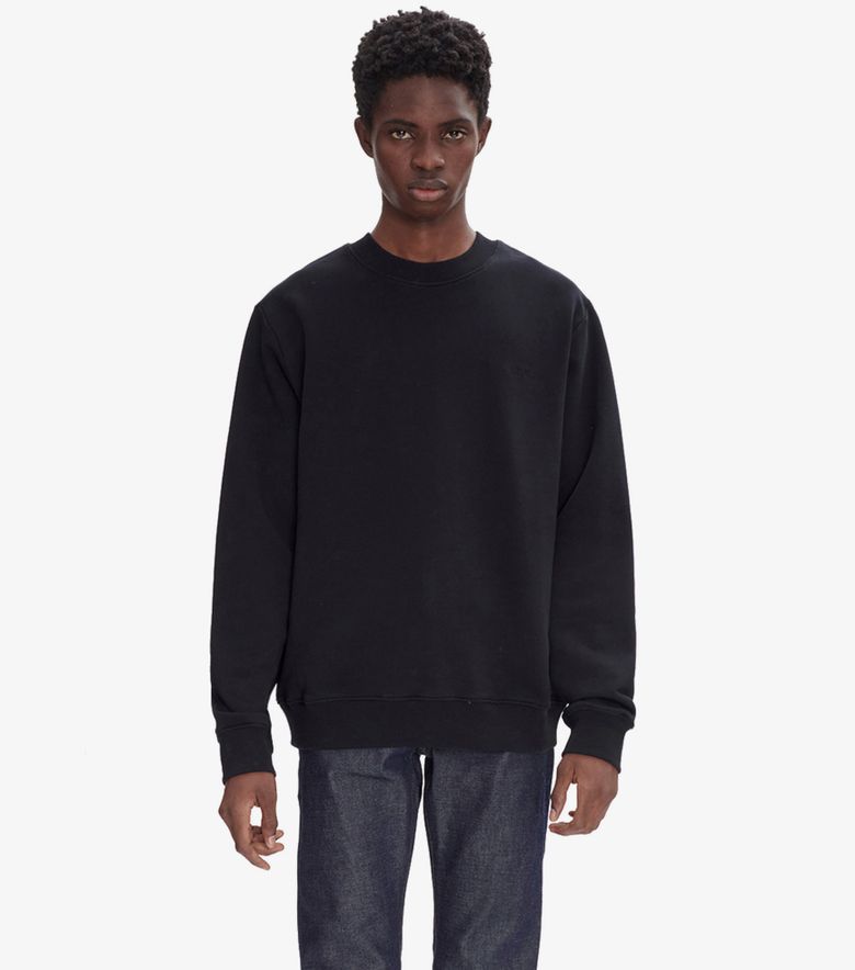 A.P.C. Sweat Standard A.P.C. Brodé Noir