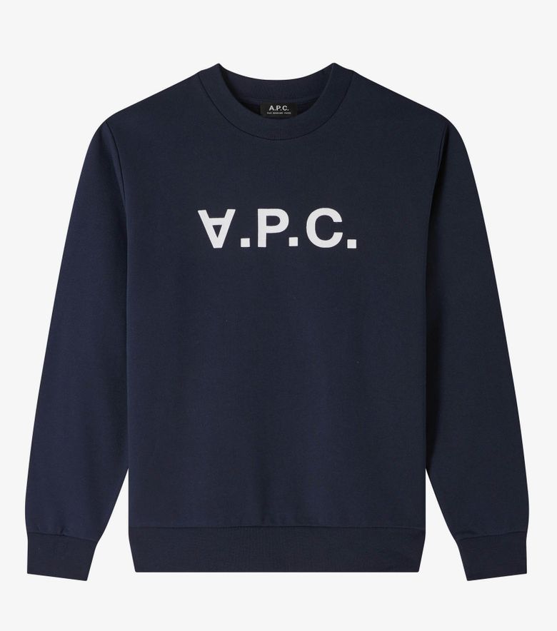 A.P.C. Sweat Standard Grand VPC Dark Navy/écru