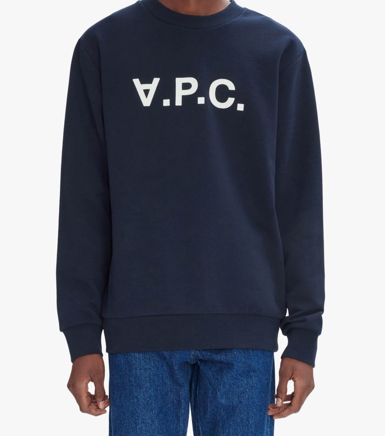 A.P.C. Sweat Standard Grand VPC Dark Navy/écru