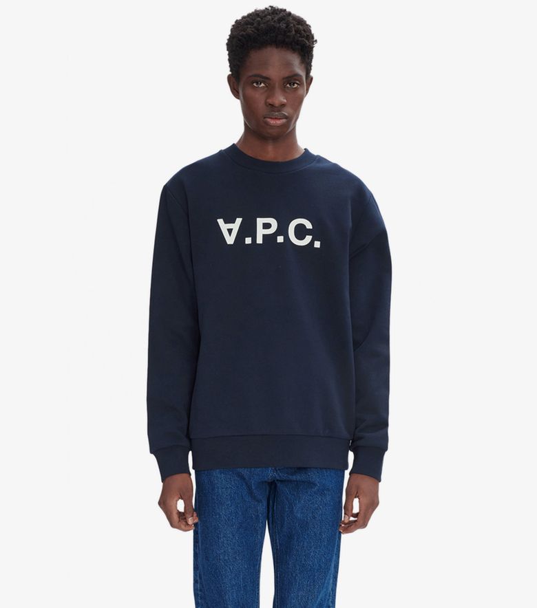A.P.C. Sweat Standard Grand VPC Dark navy/écru