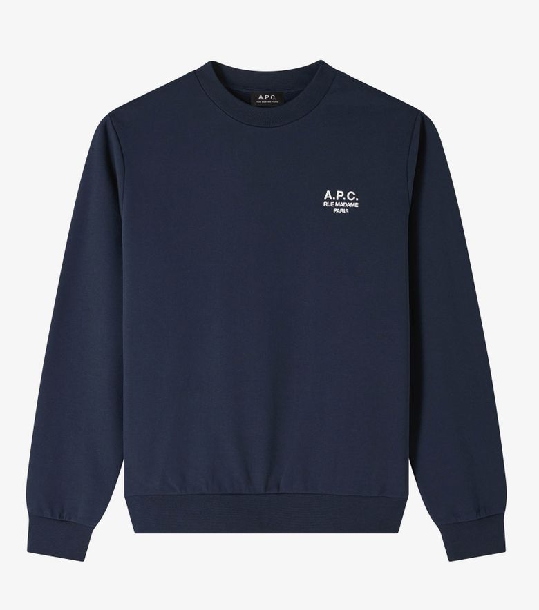 A.P.C. Sweat Standard Rue Madame Dark Navy/écru