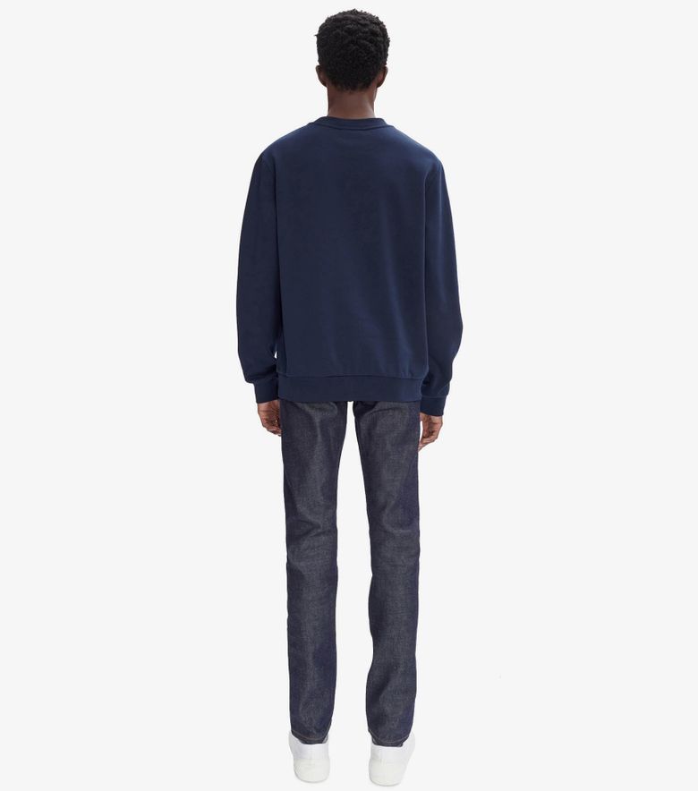 A.P.C. Sweat Standard Rue Madame Dark Navy/écru