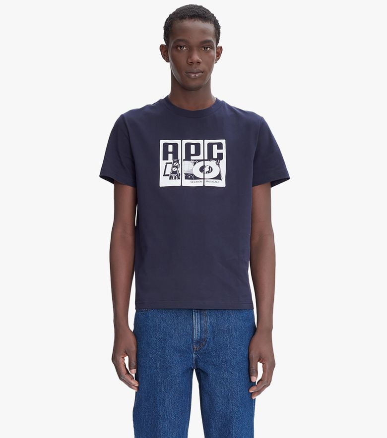 A.P.C. T-Shirt Platine Dark navy