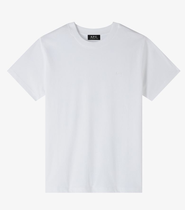 A.P.C. T-Shirt Standard A.P.C. Brodé Blanc