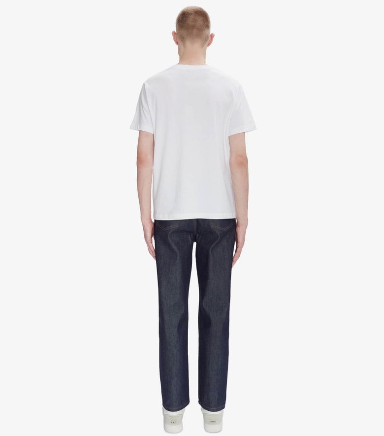 A.P.C. T-Shirt Standard A.P.C. Brodé Blanc