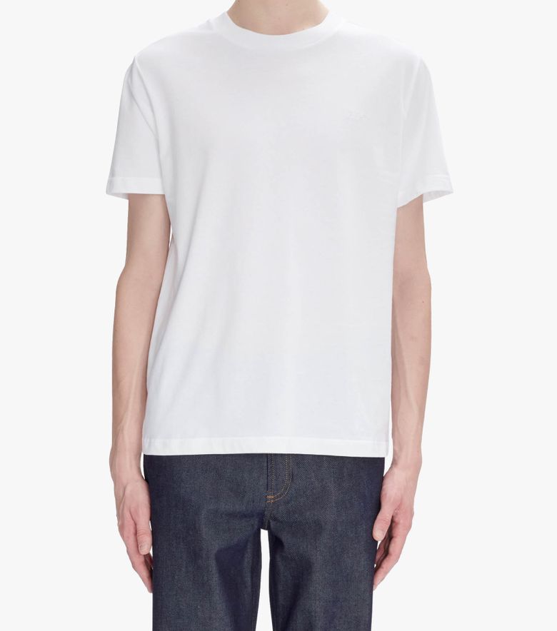 A.P.C. T-Shirt Standard A.P.C. Brodé Blanc