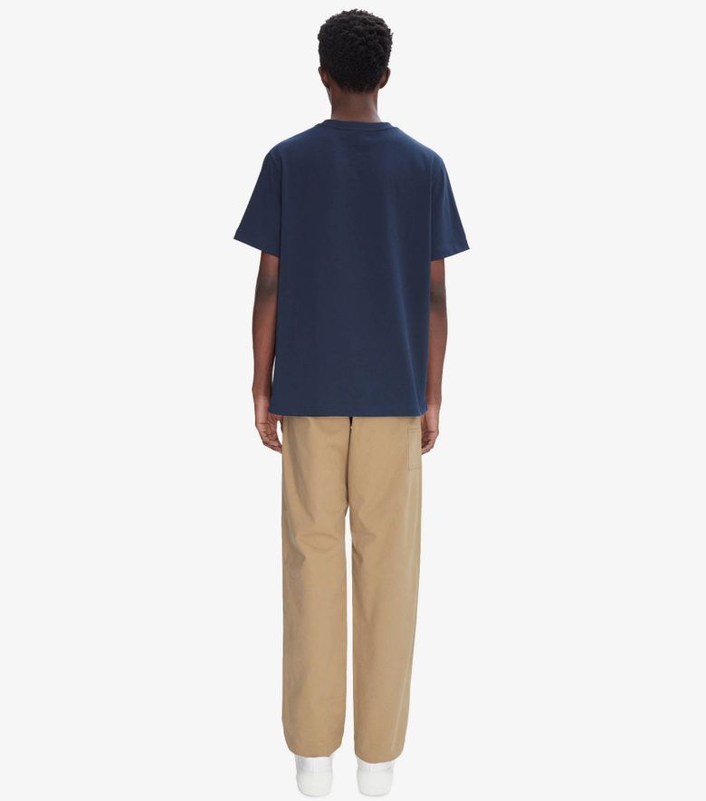 A.P.C. T-Shirt Standard Rue Madame Dark Navy/écru