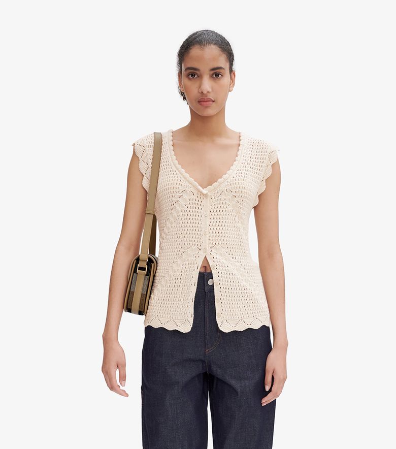 A.P.C. Top Palmyre Écru