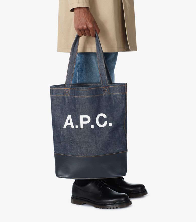 A.P.C. Tote Axel Dark Navy