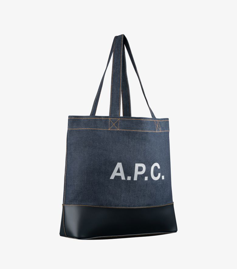 A.P.C. Tote Axel E/W Dark Navy