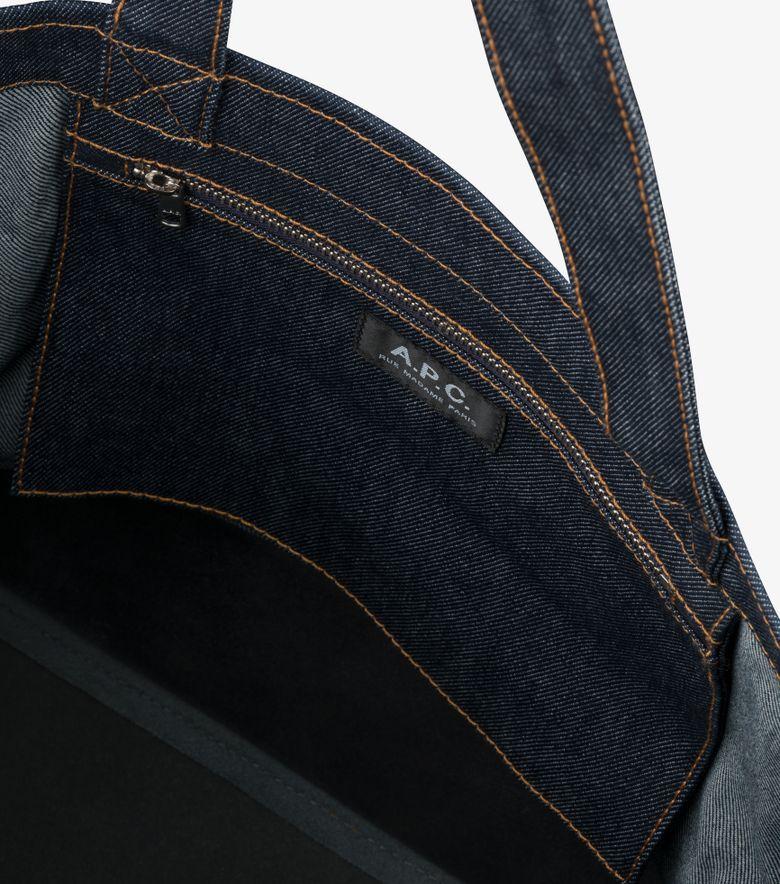 A.P.C. Tote Axel E/W Dark Navy