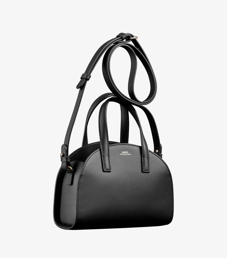 A.P.C. Tote Demi-Lune Small Noir