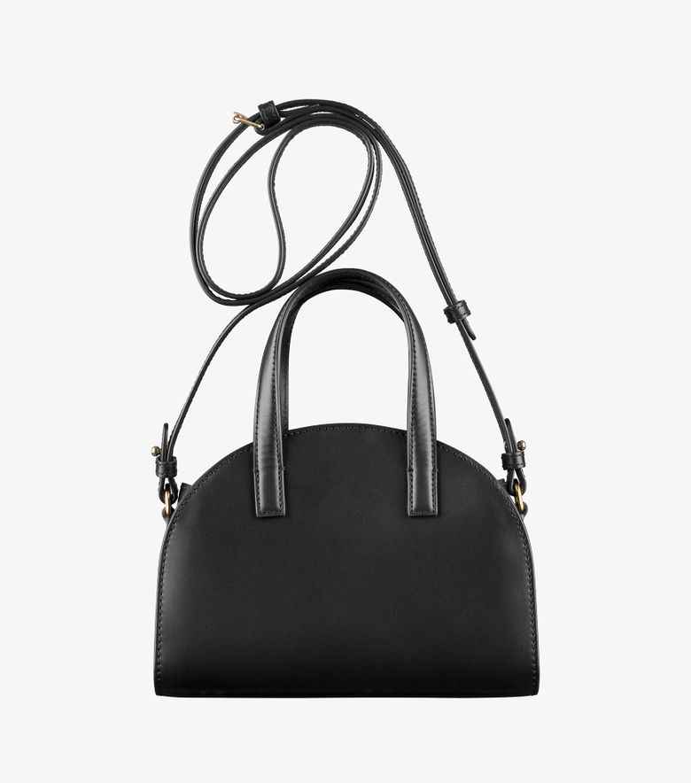 A.P.C. Tote Demi-Lune Small Noir