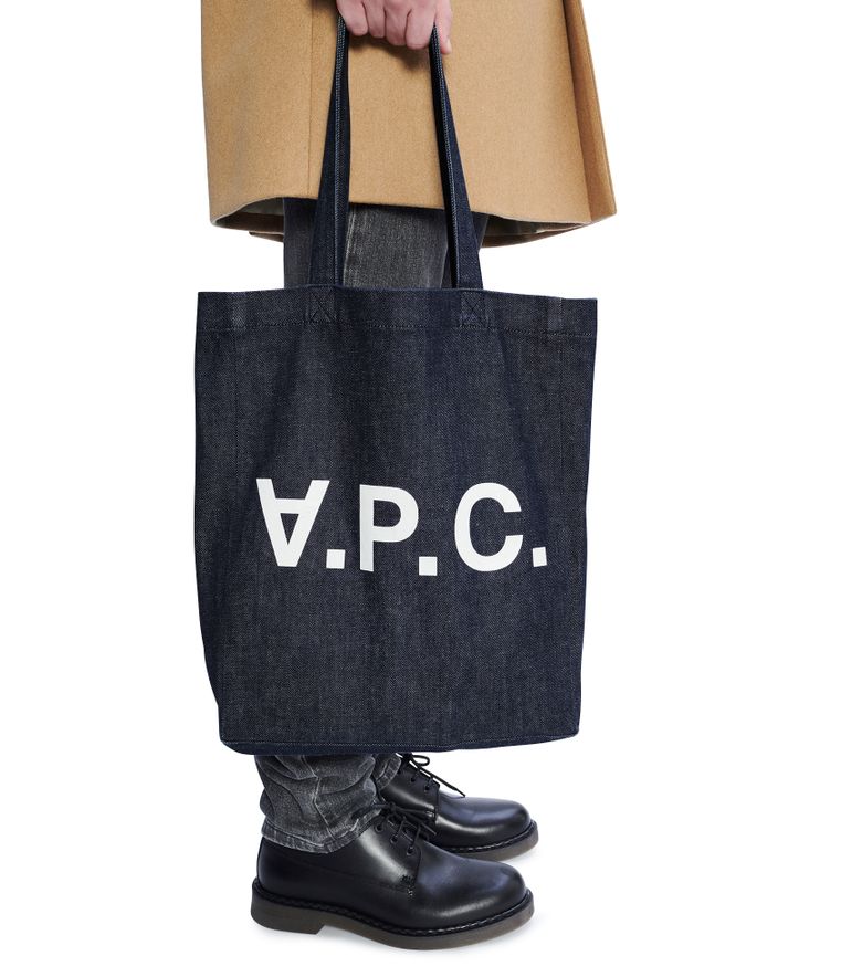 A.P.C. Tote Laure Indigo