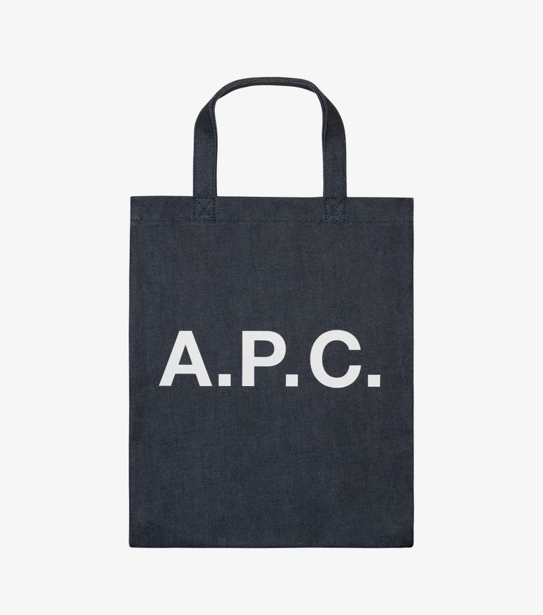 A.P.C. Tote Lou Mini Anses Indigo