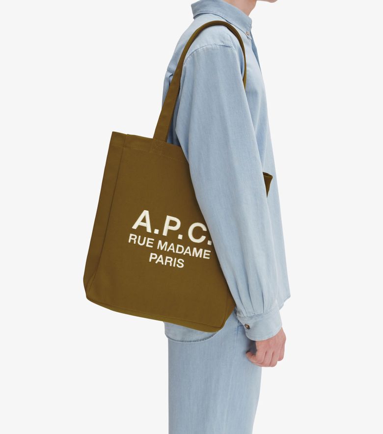 A.P.C. Tote Lou Rue Madame Caramel