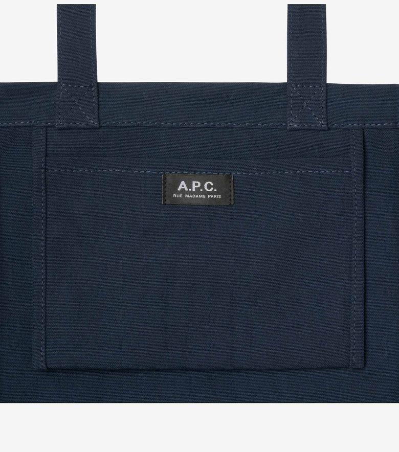 A.P.C. Tote Lou Rue Madame Dark Navy