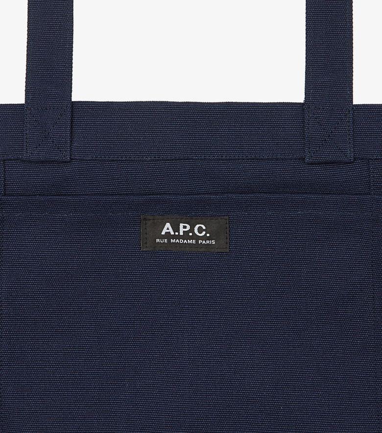 A.P.C. Tote Lou Tigre Dark Navy