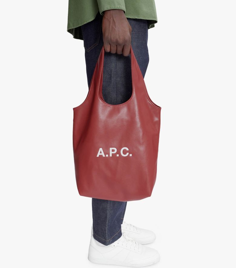 A.P.C. Tote Ninon Small Vino