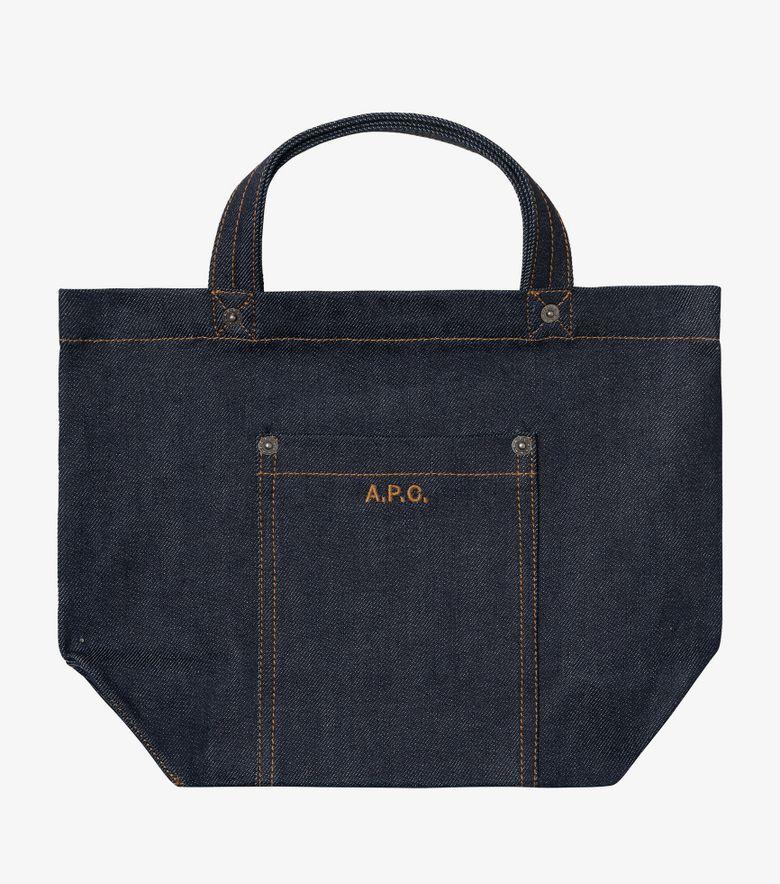 A.P.C. Tote Thais Mini Indigo