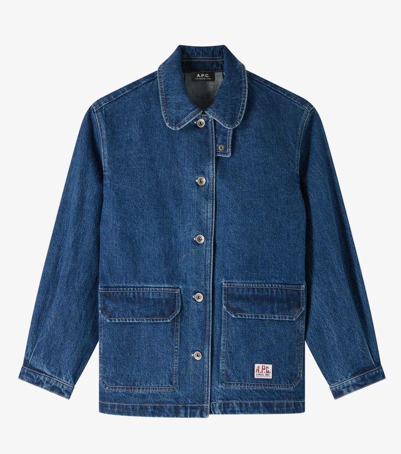 A.P.C. Veste Alys Indigo Délavé