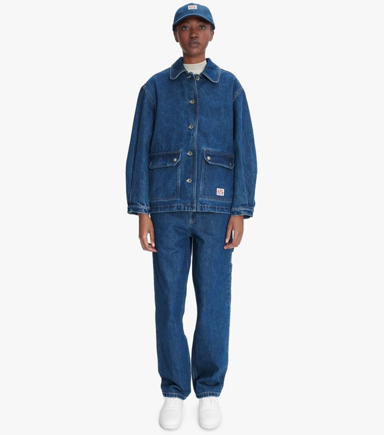 A.P.C. Veste Alys Indigo Délavé