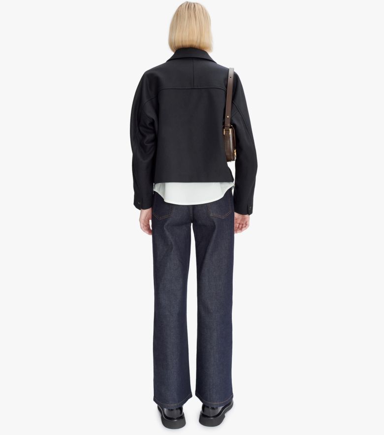 A.P.C. Veste Becca Bleu Foncé