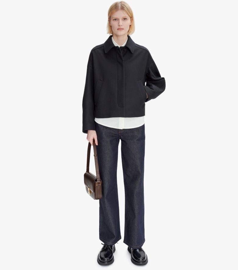 A.P.C. Veste Becca Bleu Foncé