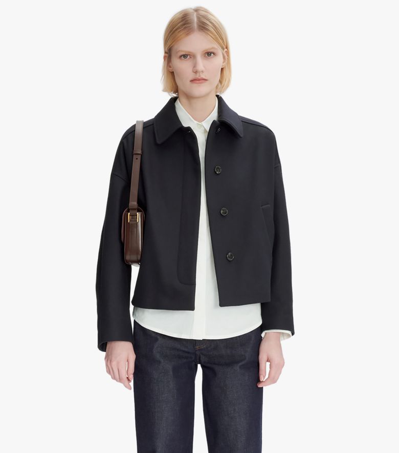 A.P.C. Veste Becca Bleu foncé