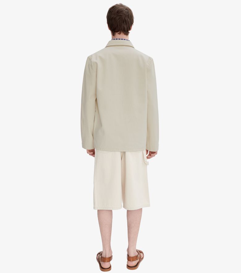 A.P.C. Veste Kerlouan Brodée Écru