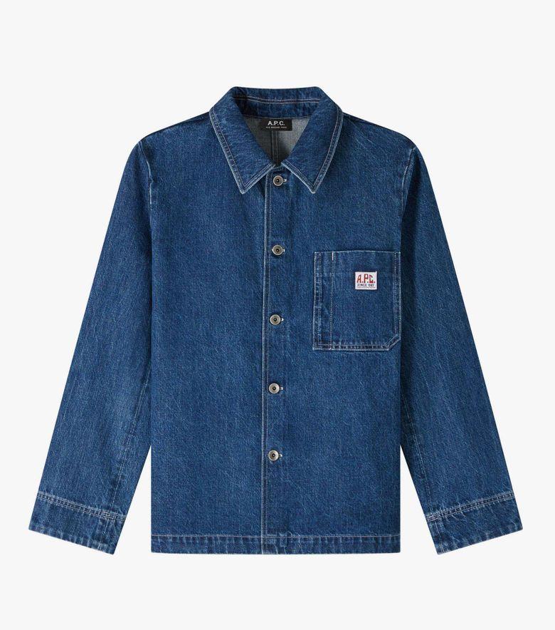 A.P.C. Veste Ralph Indigo Délavé