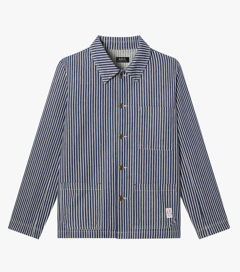 A.P.C. Veste Raphael Bleu/blanc