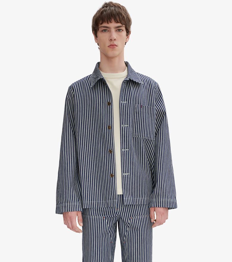 A.P.C. Veste Raphael Bleu/blanc