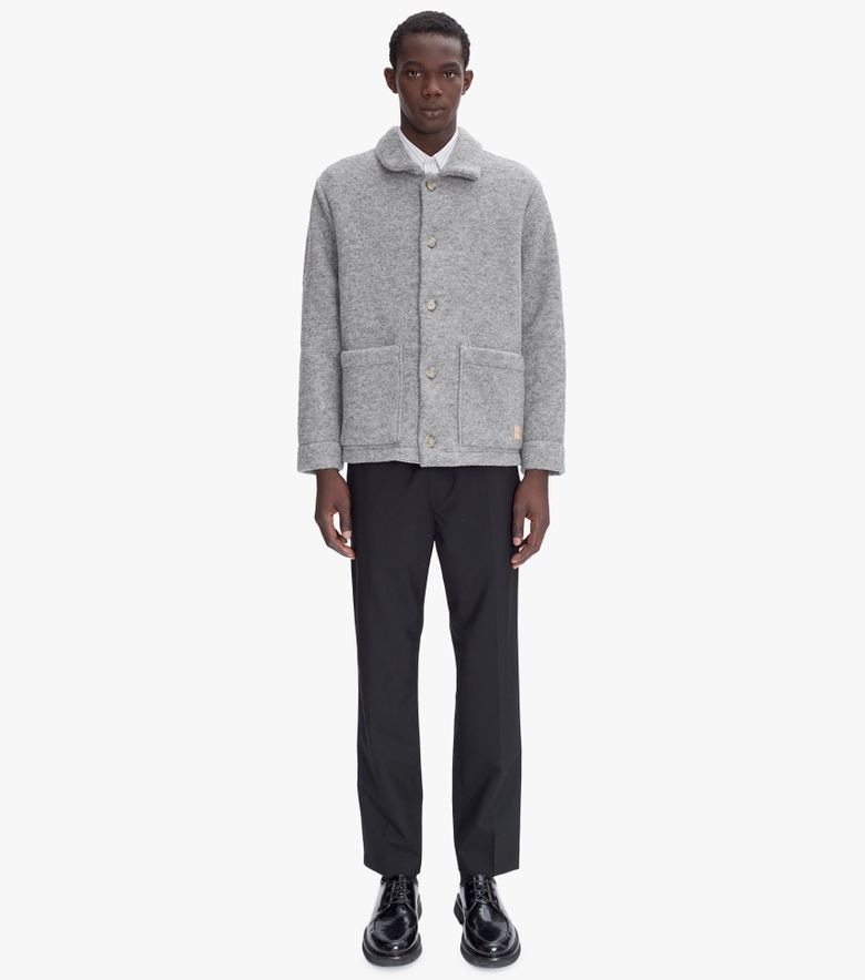A.P.C. Veste Thais Gris Clair Chiné